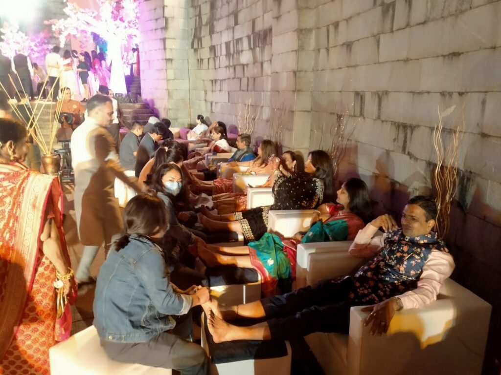 spa for barat function