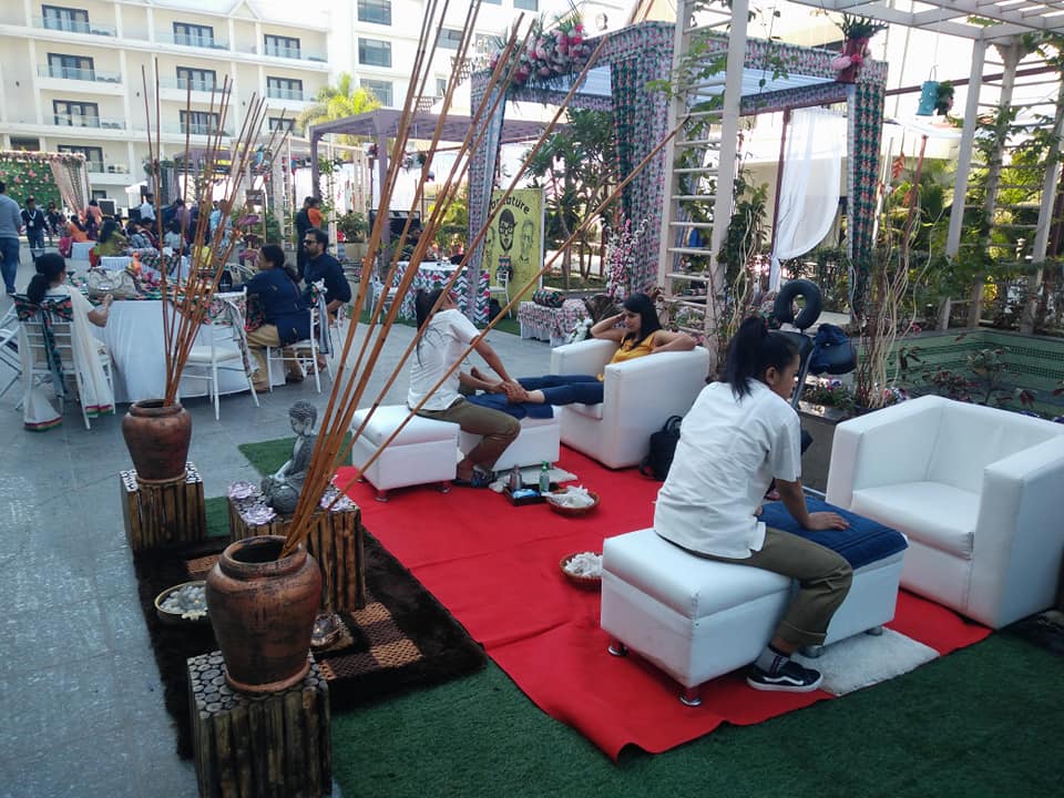 spa for mehndi function