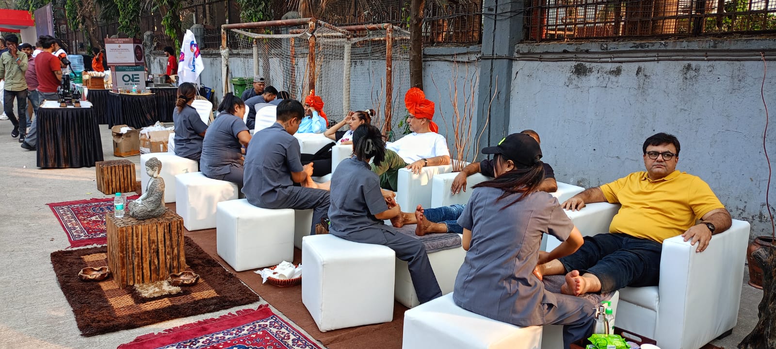 spa for live event